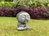  Product image 2 of the product “Nima - Sitting monk with big head, 30 cm H | cast stone ”